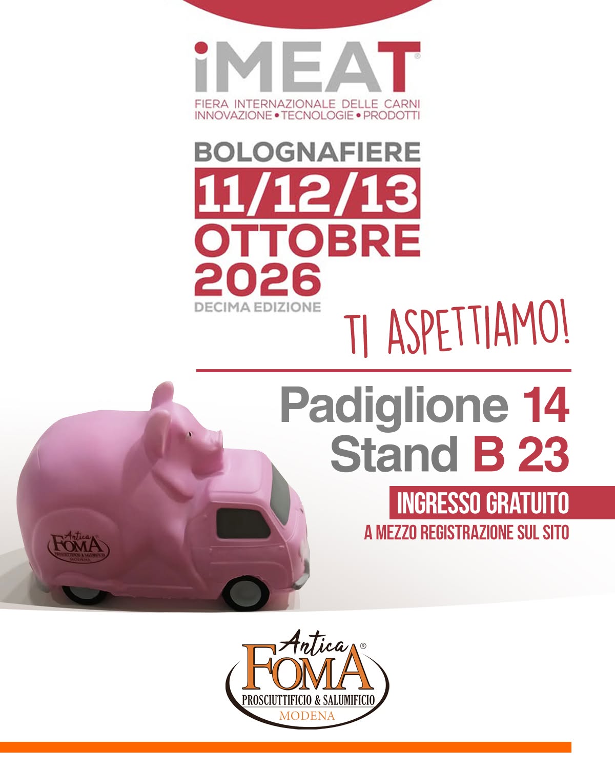 Antica Foma è alla fiera iMeat