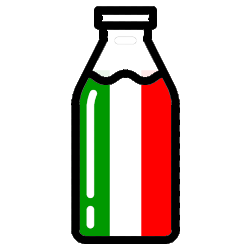 Latte italiano